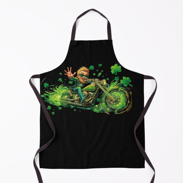 Item preview, LUCKY RIDER, IRISH ROADS, LOUD PIPES - graphic design designed and sold by YourTrendyTees.