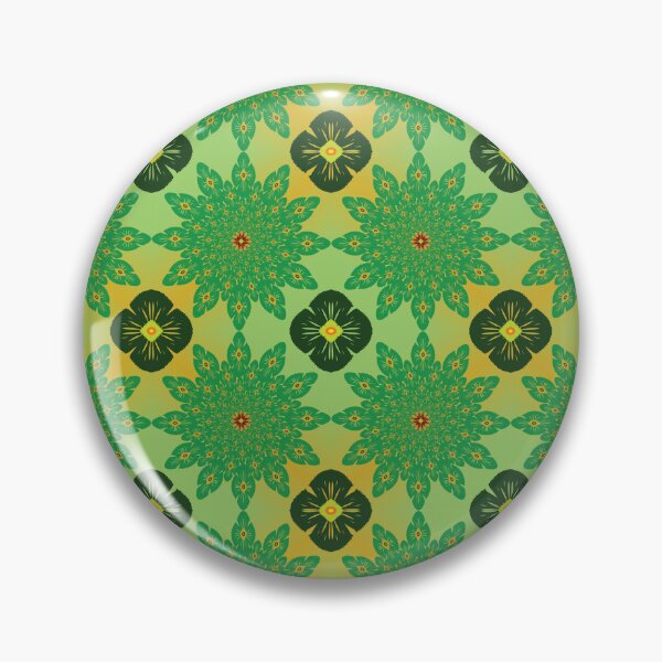 Item preview, Deep Green Mandala Harmony designed and sold by OIL Pattern Design .