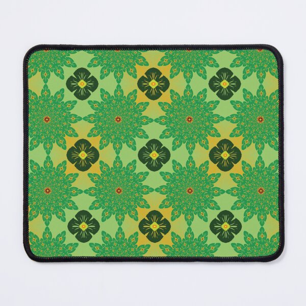 Item preview, Deep Green Mandala Harmony designed and sold by OIL Pattern Design .