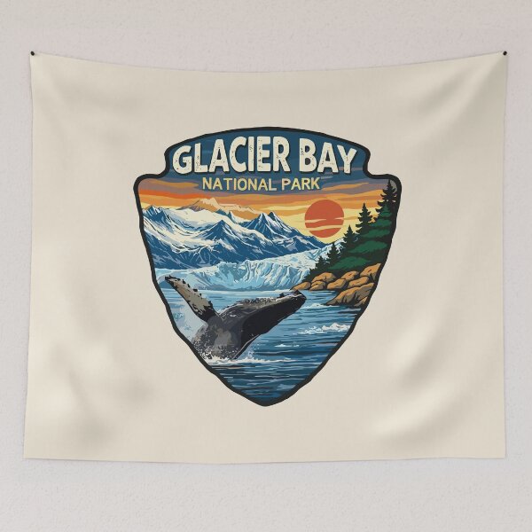 Item preview, Glacier Bay National Park Alaska Sticker designed and sold by Gideon Emmerich.