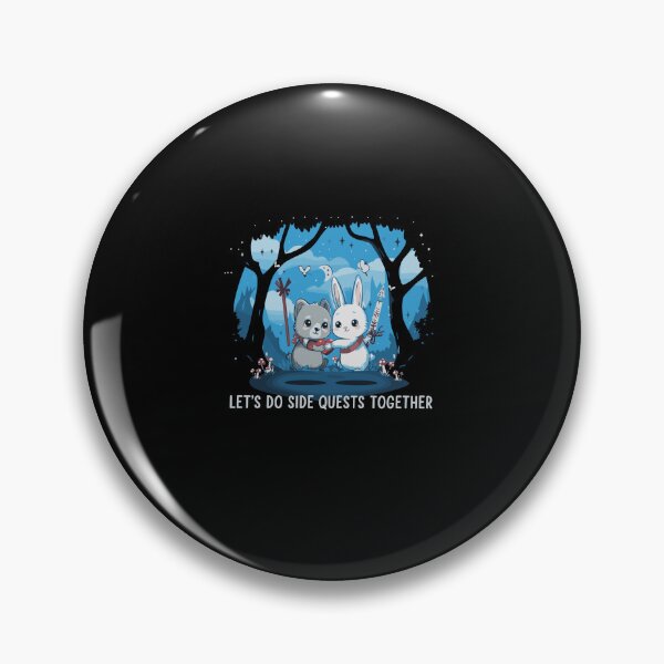 Item preview, Side Quests Together| Cute Adventure Duo designed and sold by Evaevonechi.