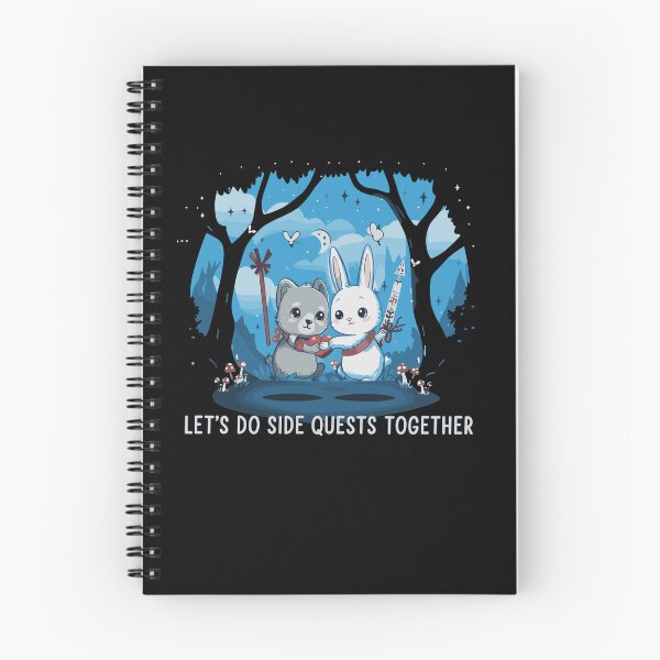 Item preview, Side Quests Together| Cute Adventure Duo designed and sold by Evaevonechi.