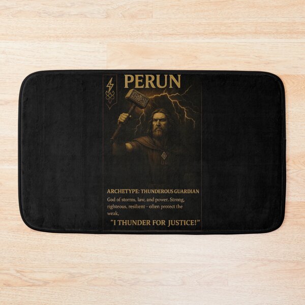Item preview, Perun - the Thunderer Guardian Slavic Zodiac (July 1 - July 23) designed and sold by Myth-LegendArt.