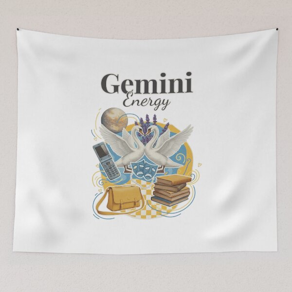Item preview, Gemini Energy Zodiac Y2K Collage I designed and sold by Lemon Pepper.
