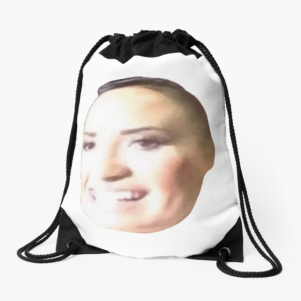 Poot Lovato Meme Drawstring Bag
