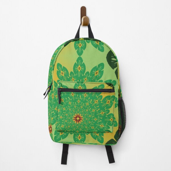 Item preview, Fresh Green Mandala on Light Lime designed and sold by OIL Pattern Design .
