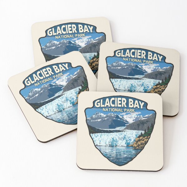 Item preview, Glacier Bay National Park Alaska Sticker designed and sold by Gideon Emmerich.