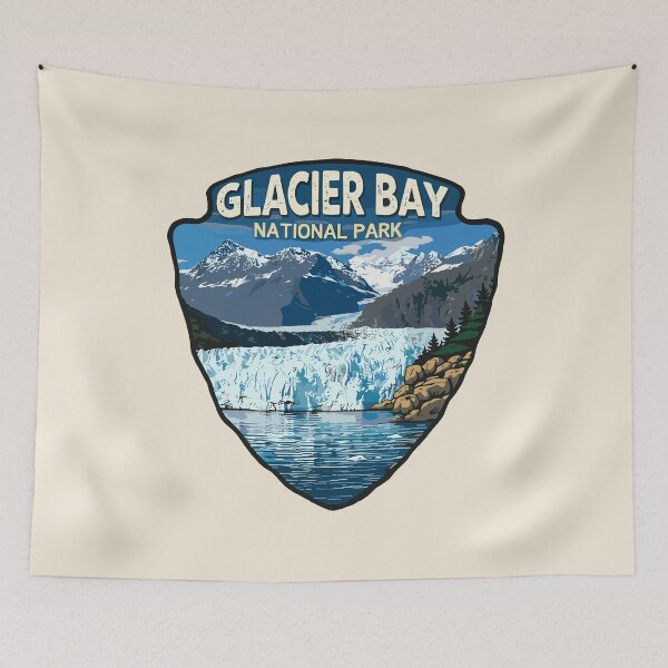 Item preview, Glacier Bay National Park Alaska Sticker designed and sold by Gideon Emmerich.