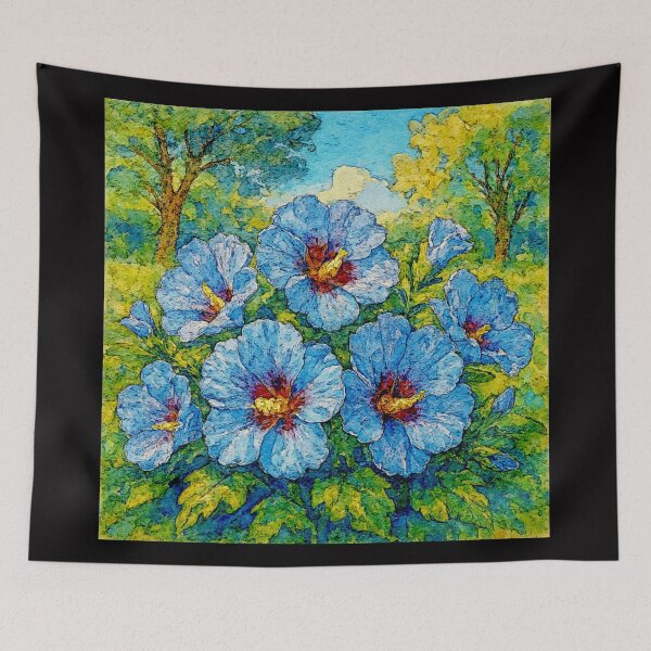Item preview, The Timeless beauty Hibiscus syriacus designed and sold by Helios Be. Lavsh.
