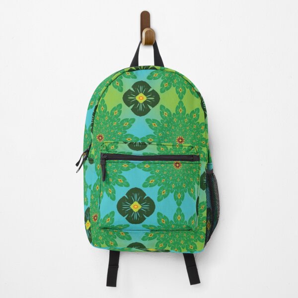 Item preview, Green Mandala with Blue Calm Tones designed and sold by OIL Pattern Design .