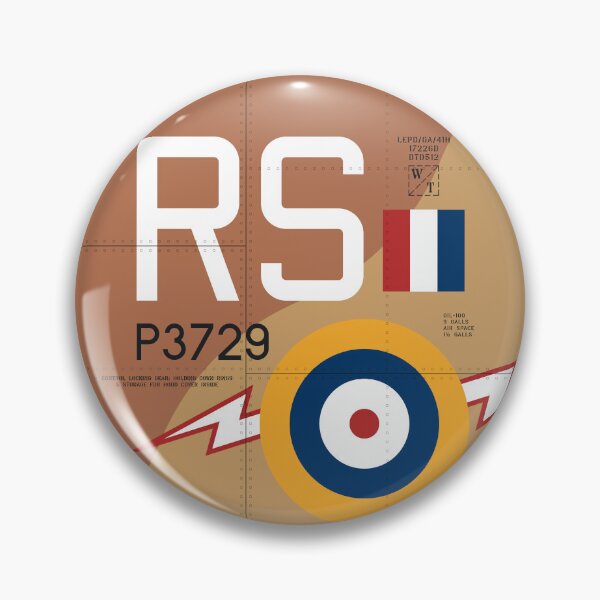 Artikelvorschau, England Hurricane Flugzeugmarkierungen entworfen und verkauft von VoodooCircus.