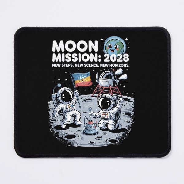 Item preview, 2028 moon landing - Mission data schematic - South Pole descent - 2028 Moon surface operations - Next-gen astronaut - Field science - Lunar researcher – Astrogeology - Science expedition designed and sold by JansenGS.