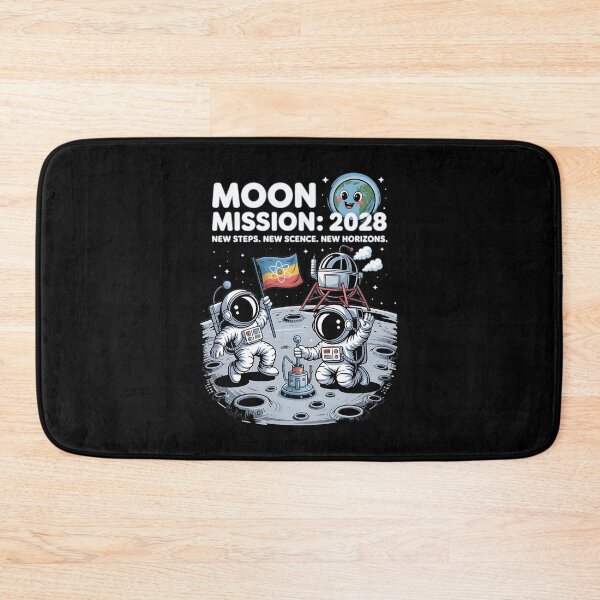 Item preview, 2028 moon landing - Mission data schematic - South Pole descent - 2028 Moon surface operations - Next-gen astronaut - Field science - Lunar researcher – Astrogeology - Science expedition designed and sold by JansenGS.