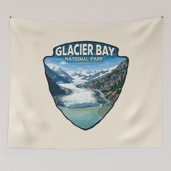 Item preview, Glacier Bay National Park Alaska Sticker designed and sold by Gideon Emmerich.