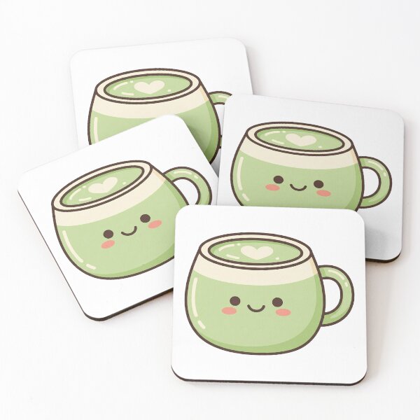 Item preview, Cute Kawaii Matcha Latte Cup designed and sold by pictranoosa.