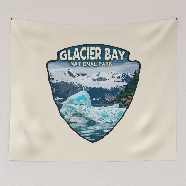 Item preview, Glacier Bay National Park Alaska Sticker designed and sold by Gideon Emmerich.