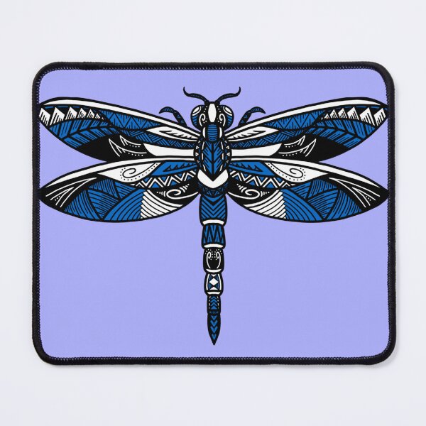 Item preview, Teal Tribal Dragonfly designed and sold by Steeb757.