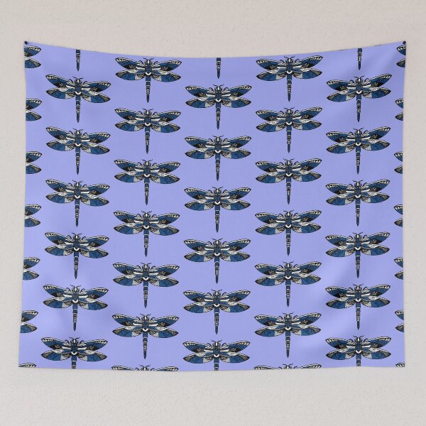 Item preview, Teal Tribal Dragonfly designed and sold by Steeb757.