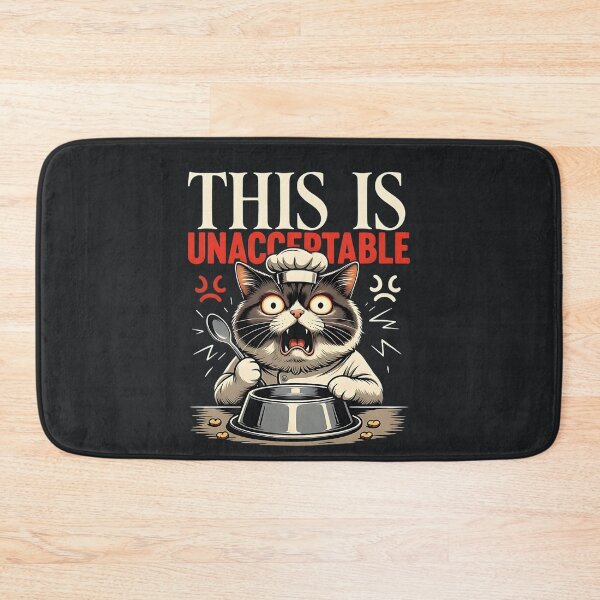 Item preview, This Is Unacceptable Angry Cat designed and sold by Taans-Creation.