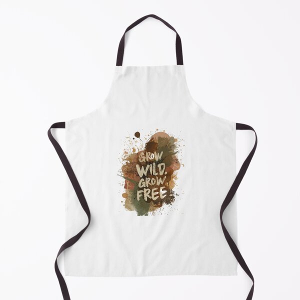 Item preview, Grow Wild Grow Free – Hand-Drawn Earthy Quote designed and sold by guchieworldcollection.