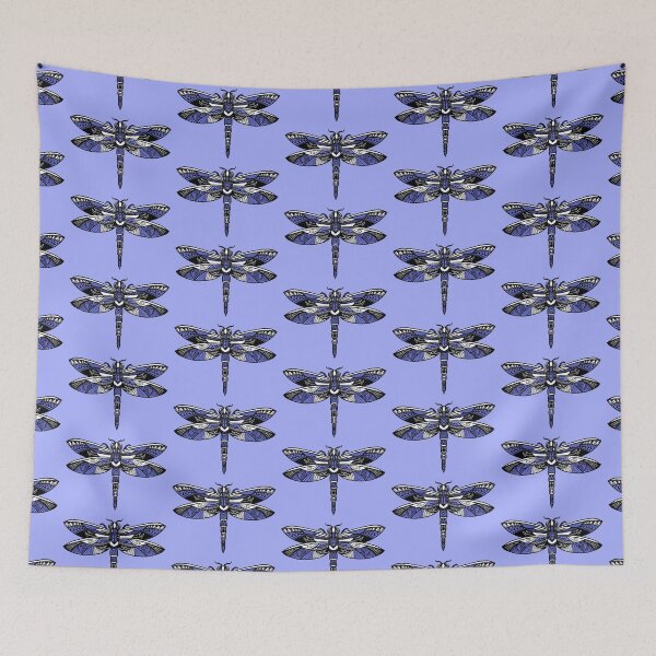 Item preview, Light Blue Tribal Dragonfly designed and sold by Steeb757.