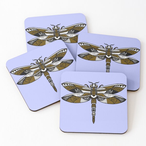 Item preview, Brown Tribal Dragonfly designed and sold by Steeb757.