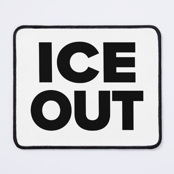 Item preview, ICE OUT Abolish and resist designed and sold by blackdogshop.