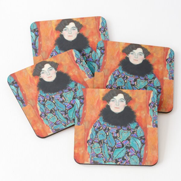 Item preview, Johanna Staude by Gustav Klimt: Vienna Secession Portrait Poster designed and sold by artofuniverse.