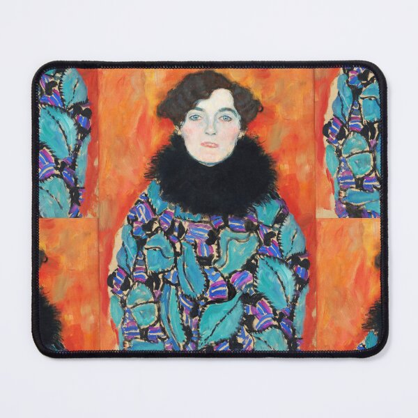 Item preview, Johanna Staude by Gustav Klimt: Vienna Secession Portrait Poster designed and sold by artofuniverse.