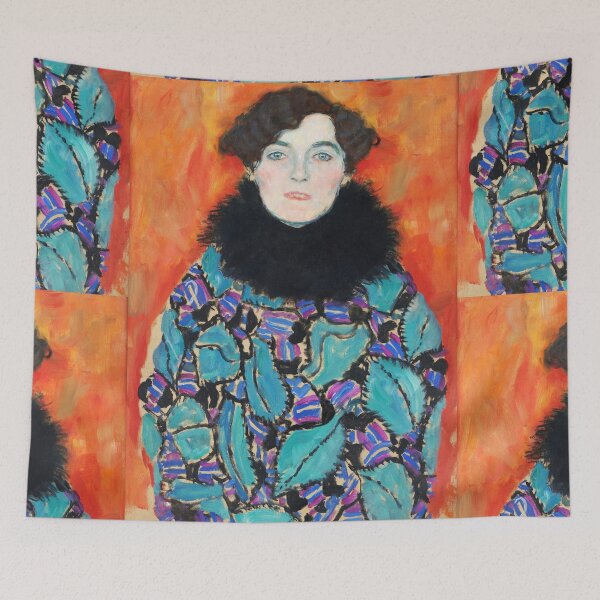 Item preview, Johanna Staude by Gustav Klimt: Vienna Secession Portrait Poster designed and sold by artofuniverse.