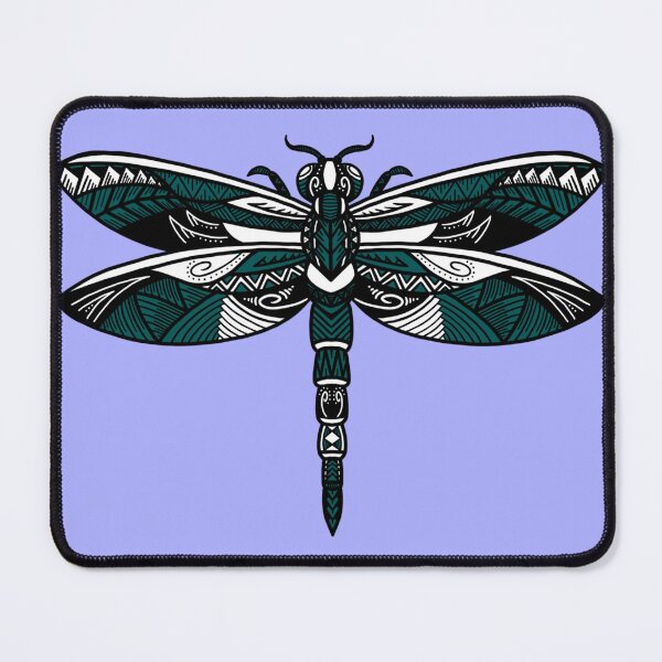 Item preview, Green Tribal Dragonfly designed and sold by Steeb757.