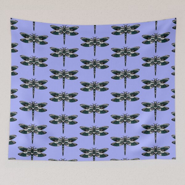 Item preview, Green Tribal Dragonfly designed and sold by Steeb757.