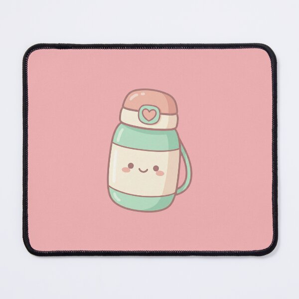 Item preview, Kawaii Happy Smiling Insulated Water Bottle designed and sold by Indraokta22.