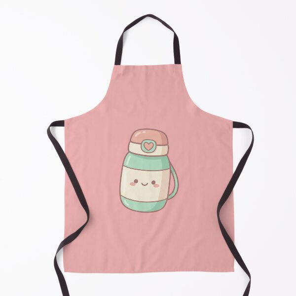 Item preview, Kawaii Happy Smiling Insulated Water Bottle designed and sold by Indraokta22.