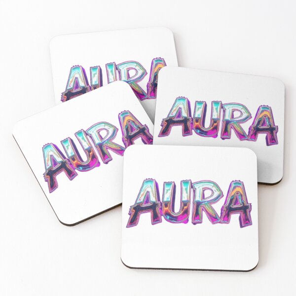 Item preview, AURA – Neon Chrome Streetwear Graphic T-Shirt designed and sold by ZChrome.