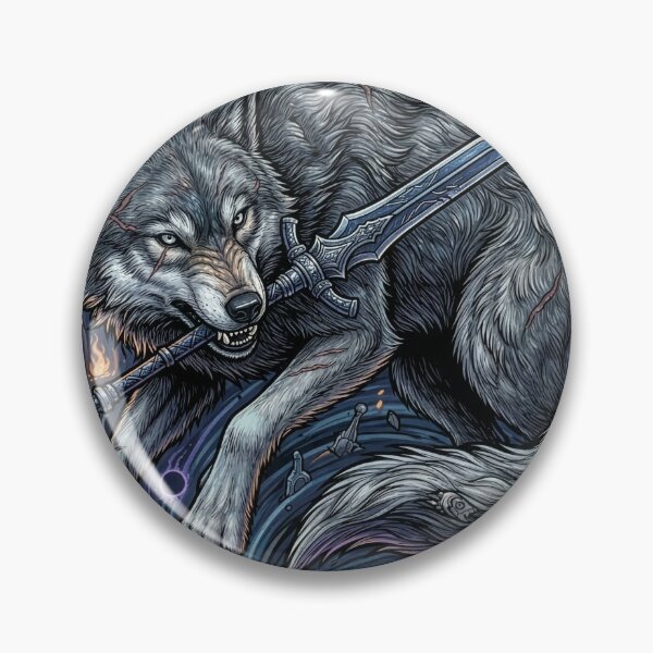 Item preview, Loyal Sif the Great Grey Wolf Design designed and sold by Senpaiwaves.