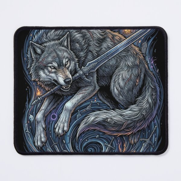 Item preview, Loyal Sif the Great Grey Wolf Design designed and sold by Senpaiwaves.