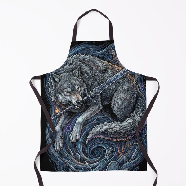 Item preview, Loyal Sif the Great Grey Wolf Design designed and sold by Senpaiwaves.