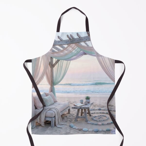 Item preview, Beach Gazebo Pastel Drapery and Couch designed and sold by Maria Dryfhout.