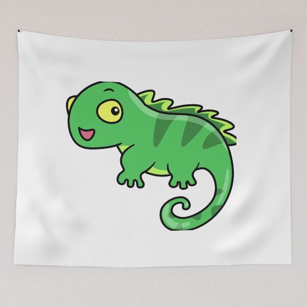 Item preview, Cute Lizard – Minimal Kawaii Illustration designed and sold by Infinite Art.