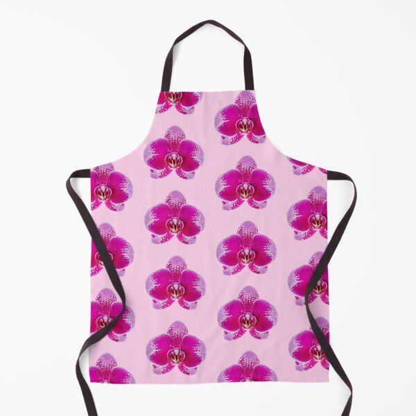 Item preview, spotted pink/purple orchid flower sticker designed and sold by inainart.