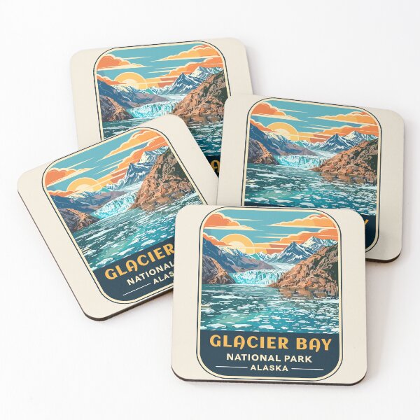 Item preview, Glacier Bay National Park Alaska Sticker designed and sold by Gideon Emmerich.