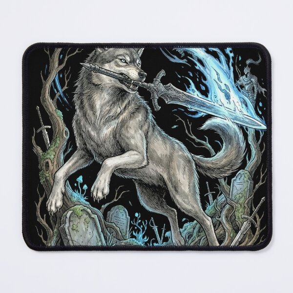 Item preview, Great Grey Wolf Sif Majestic Wolf Knight designed and sold by Senpaiwaves.