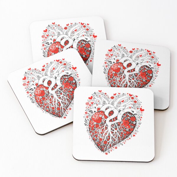 Item preview, Valentine Floral Heart designed and sold by Digiheart.