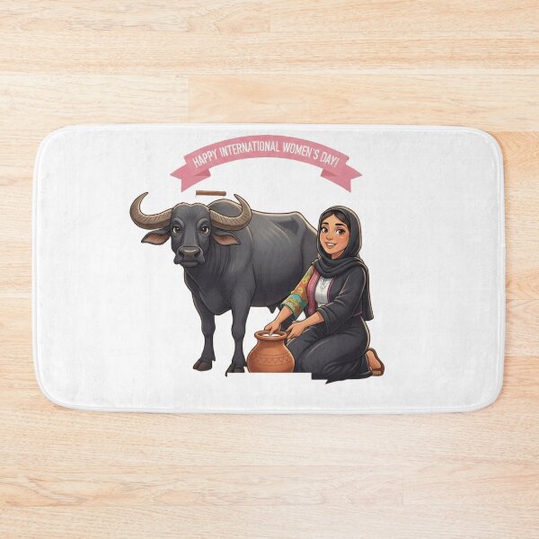 Item preview, Traditional Egyptian Rural Woman - International Women's Day Art designed and sold by Fatomfatom.