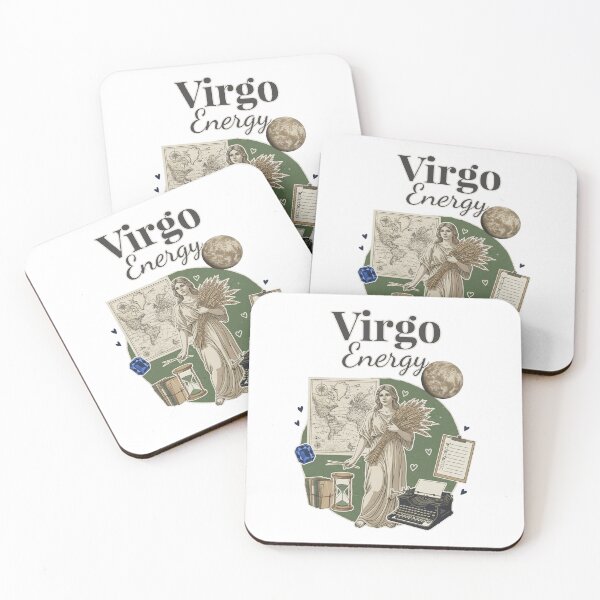 Item preview, Virgo Energy Zodiac Y2K Collage I designed and sold by Lemon Pepper.