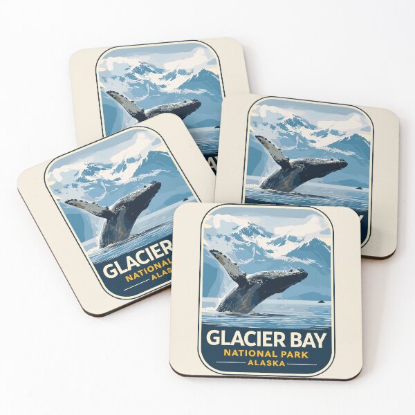 Item preview, Glacier Bay National Park Alaska Sticker designed and sold by Gideon Emmerich.