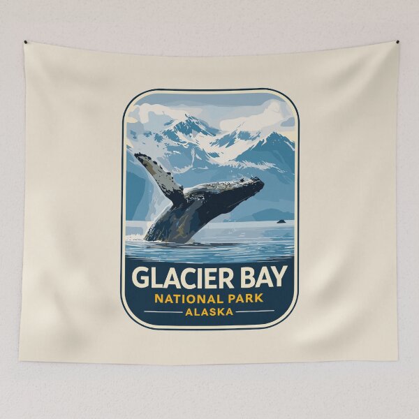 Item preview, Glacier Bay National Park Alaska Sticker designed and sold by Gideon Emmerich.