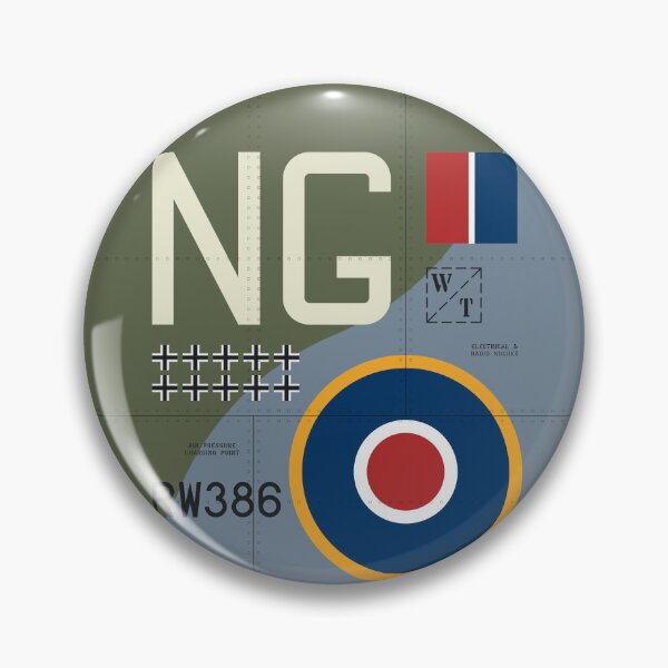 Item preview, England Spitfire Aircraft Markings designed and sold by VoodooCircus.