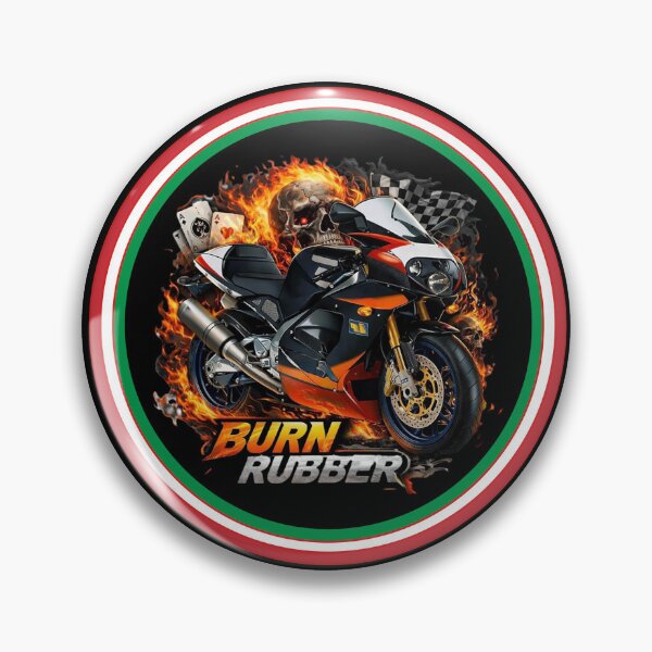 Item preview, Aprilia Burn Rubber Motorcycle designed and sold by RSVMILLE-MERCH.